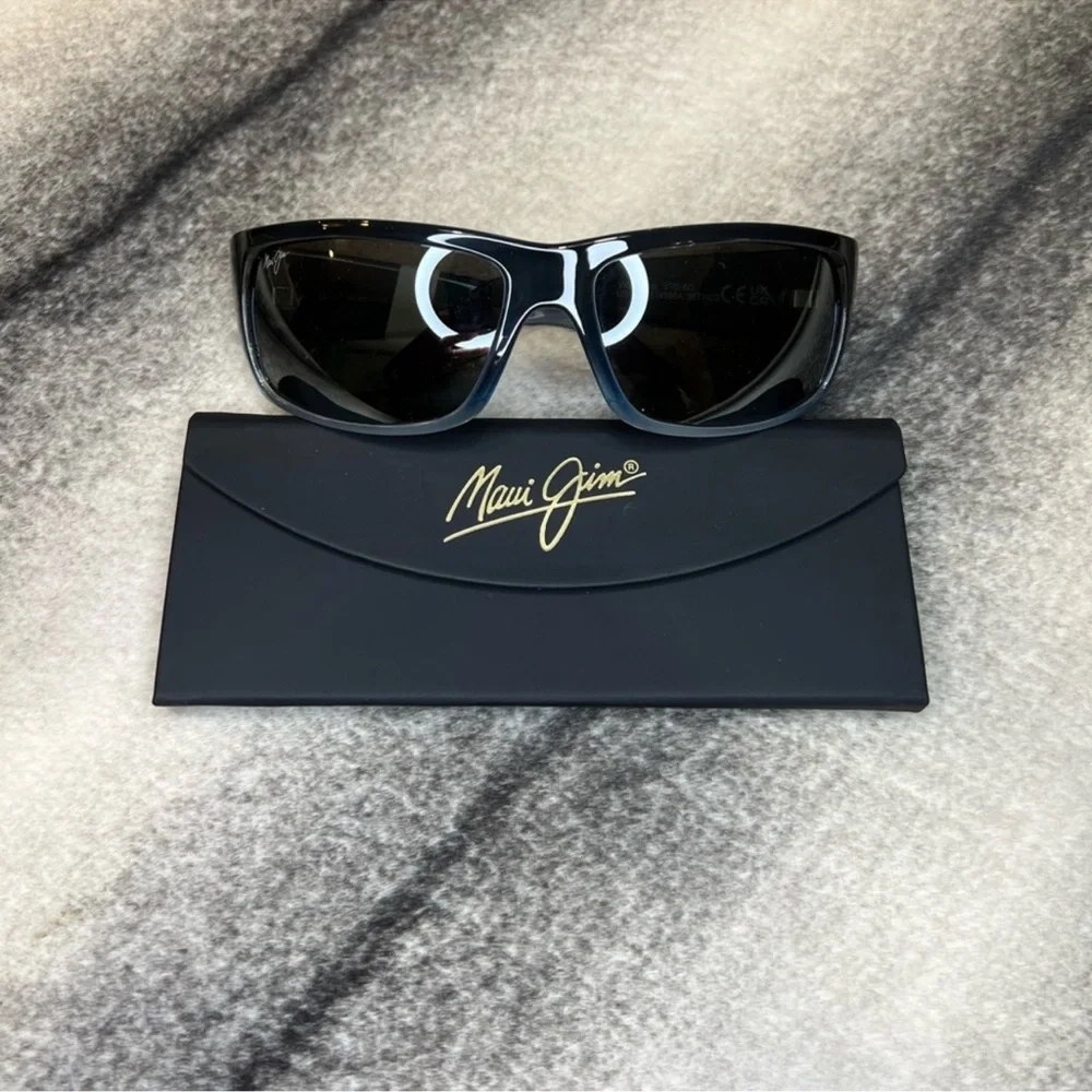Maui Jim World Cup Marlin Polarized Wrap Sunglasses